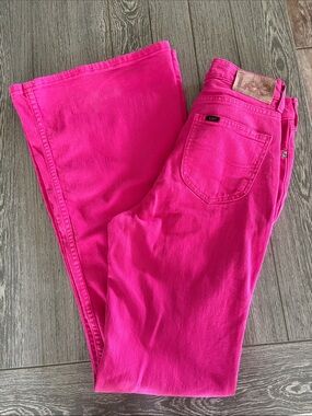 Lee Hot Pink Flared Jeans